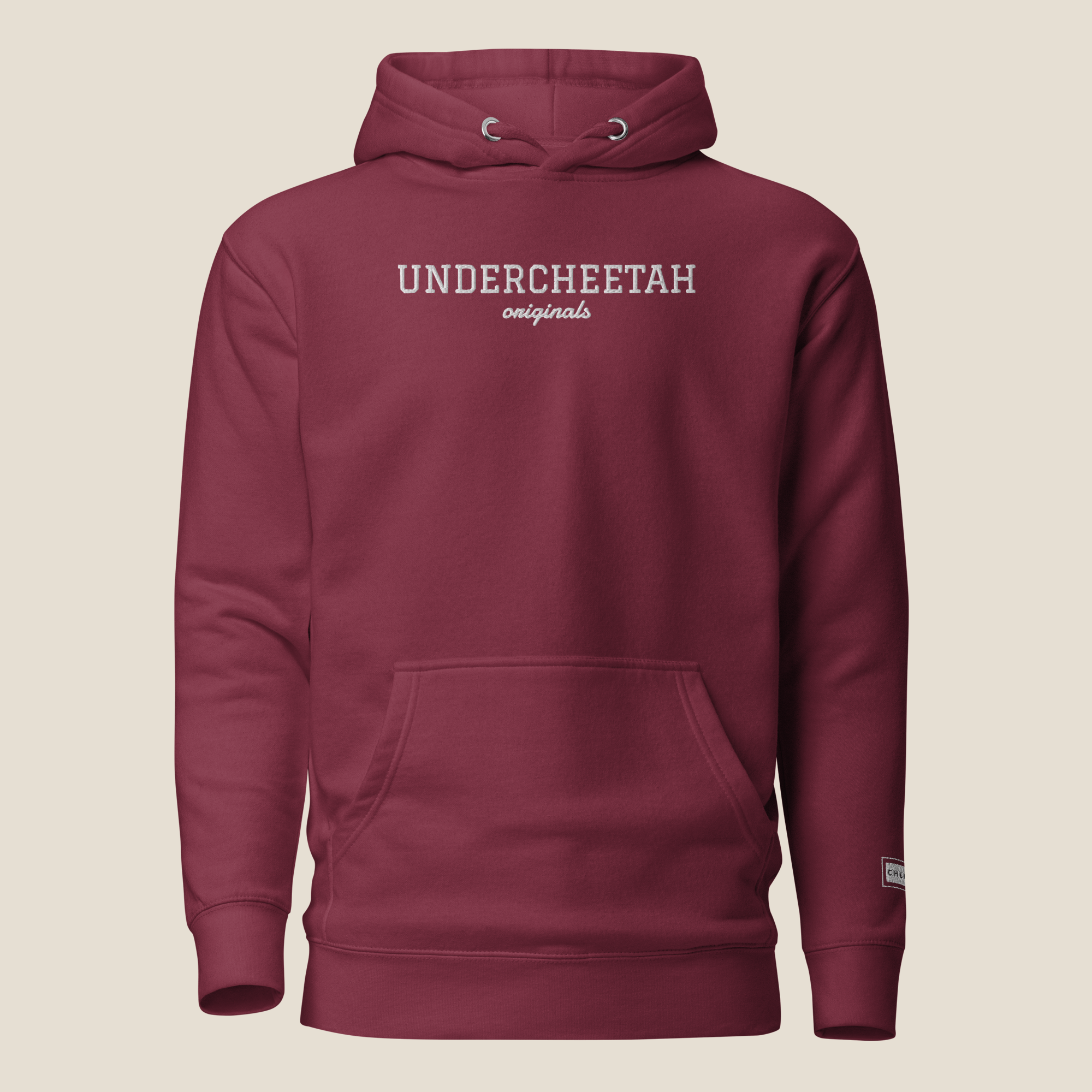 MAROON HOODIE UNDERCHEETAH  ORIGINALS