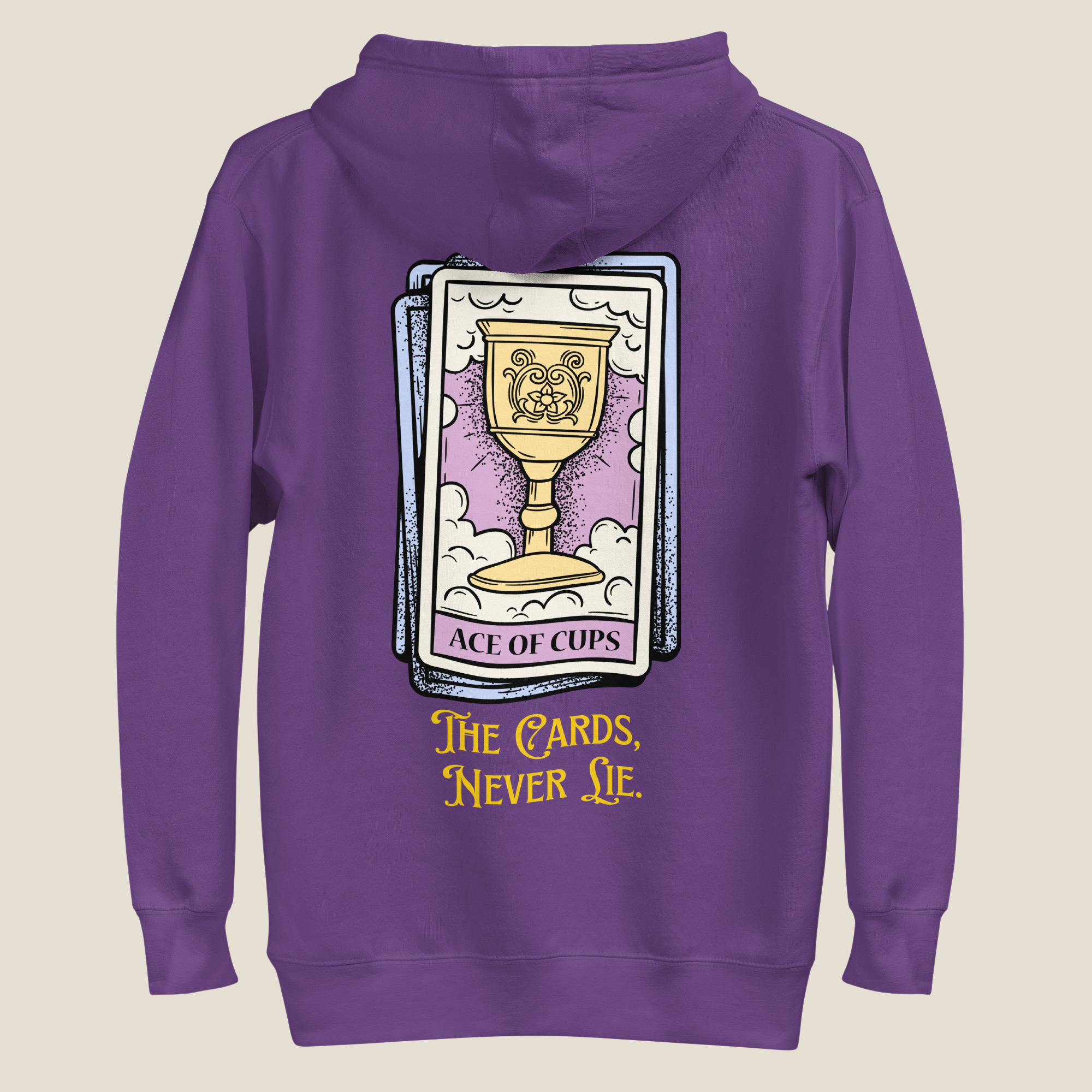 Hoodie con capucha Cards Never Lie