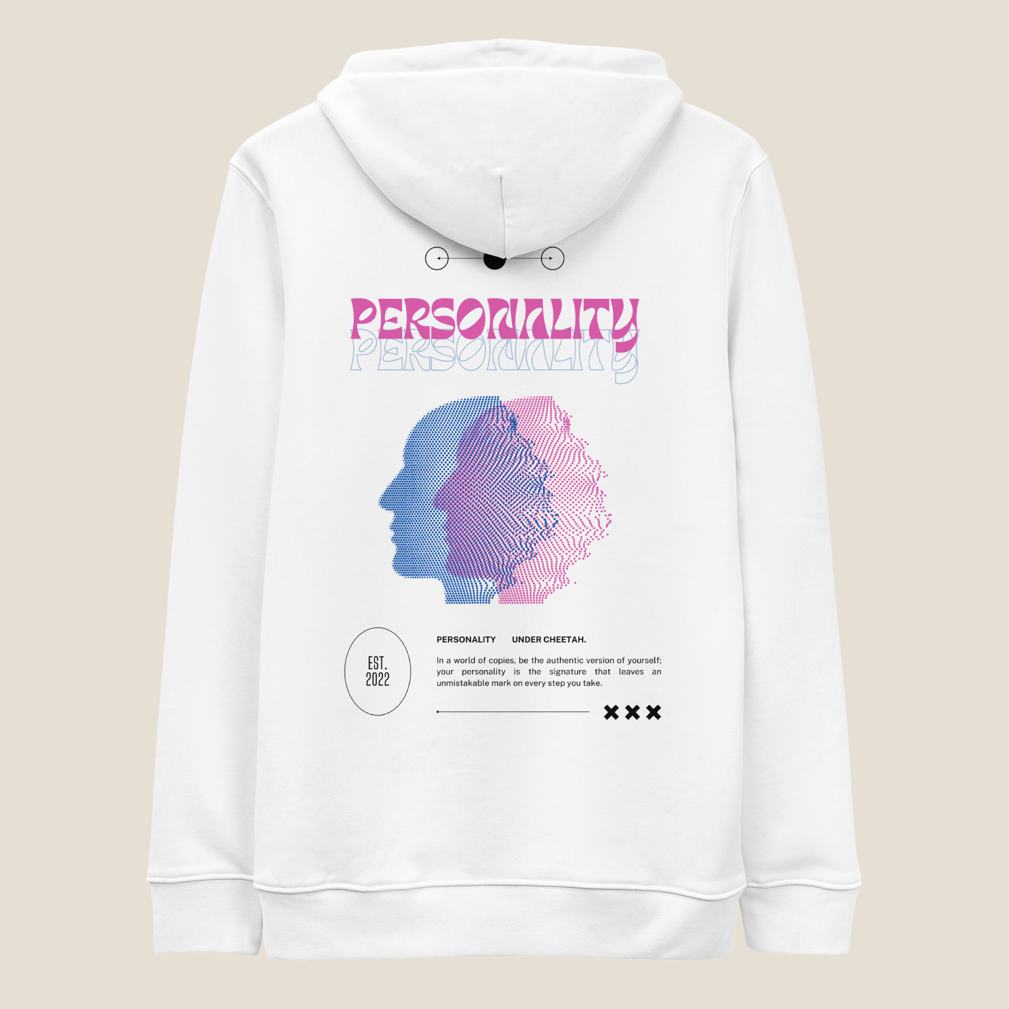 Sudadera con capucha eco  Personality