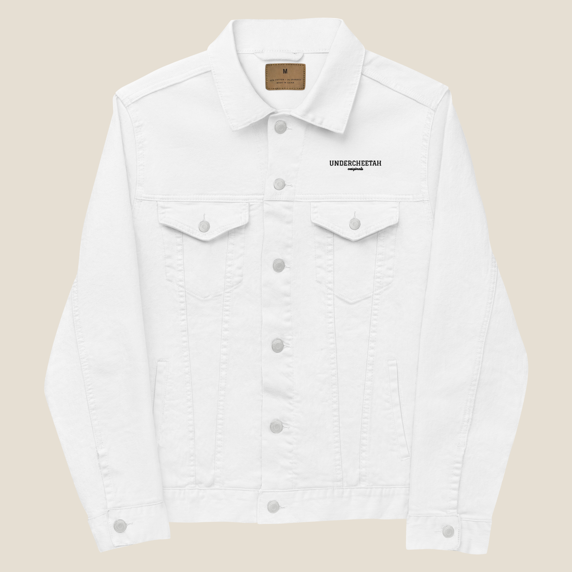 JACKET DENIM WHITE