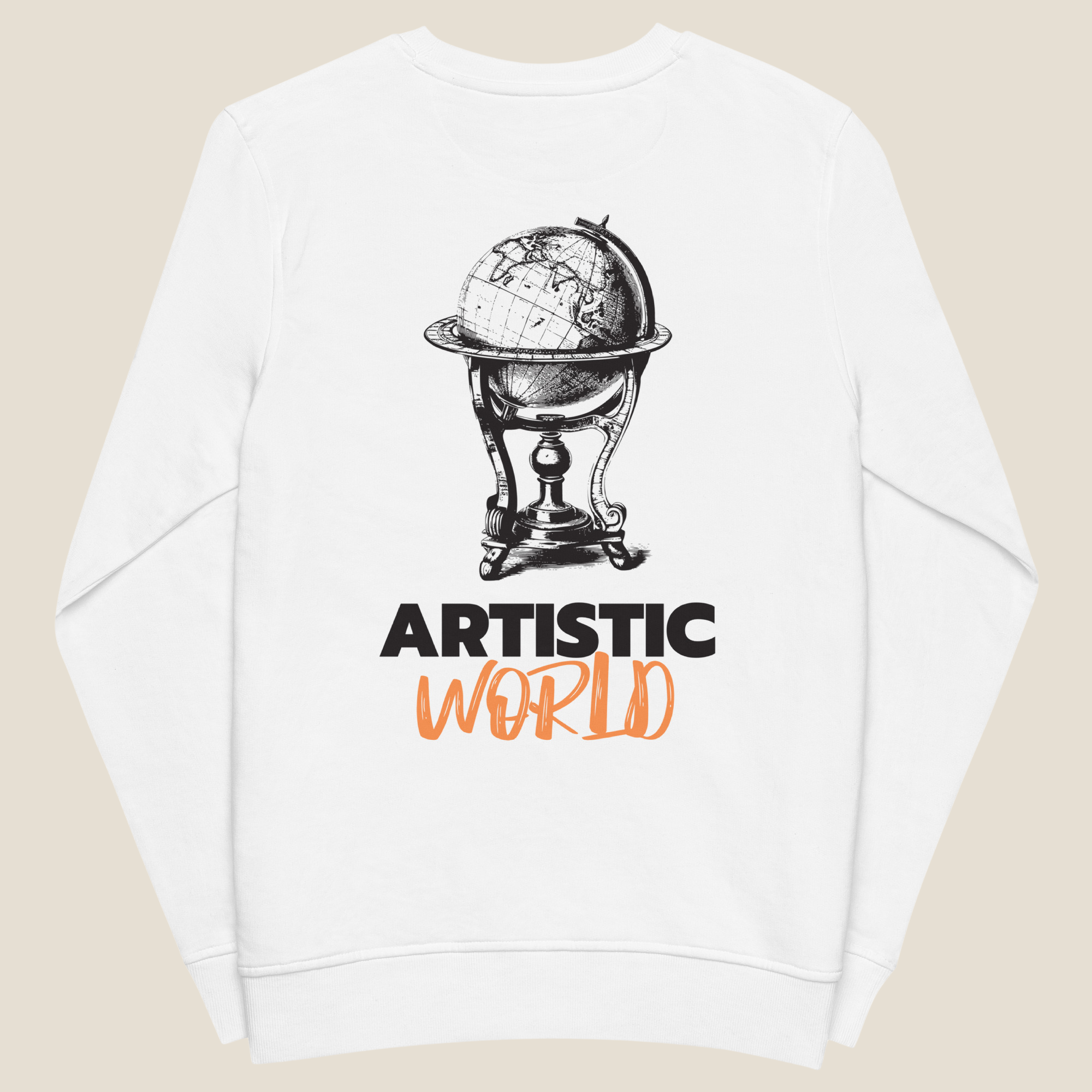 Sudadera orgánica ARTISTIC WORLD