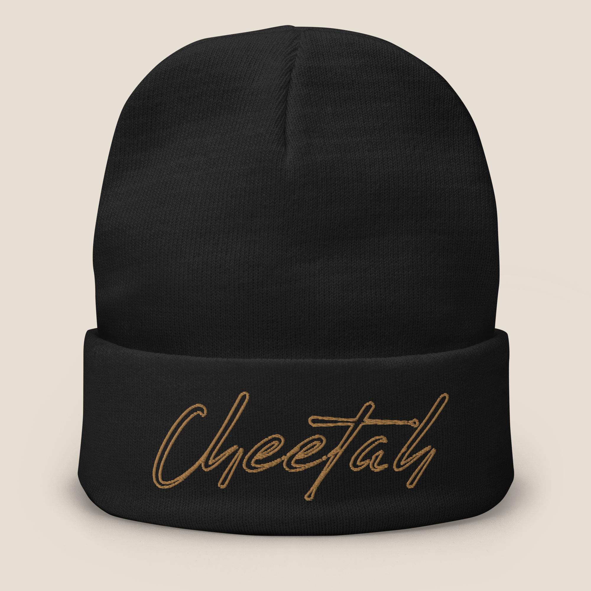 Gorro bordado Cheetah